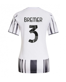 Juventus Gleison Bremer #3 Maglia Gara Casa Repliche 2025-26 Donna Maniche Corte